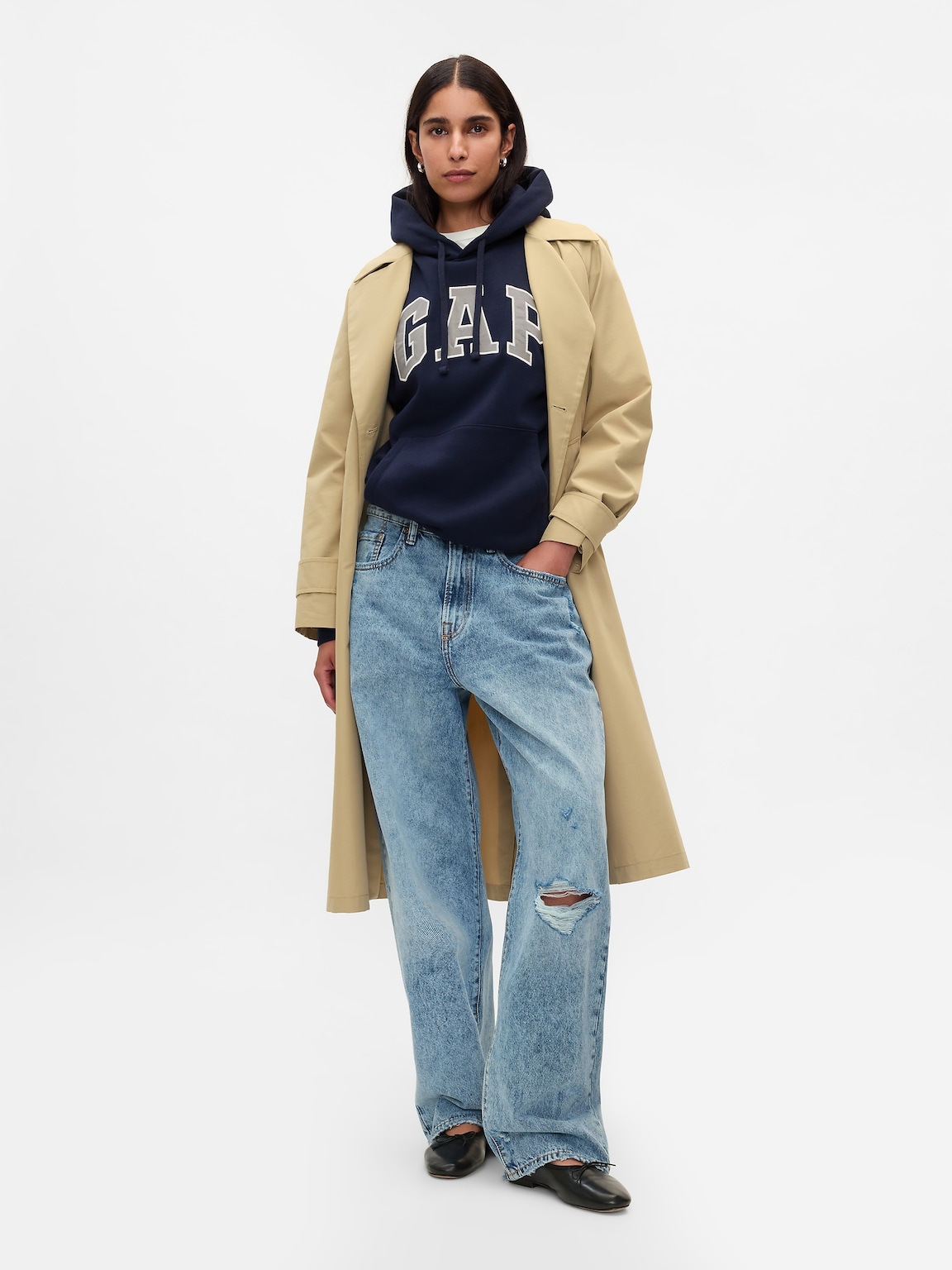 Adult VintageSoft Arch Logo Hoodie