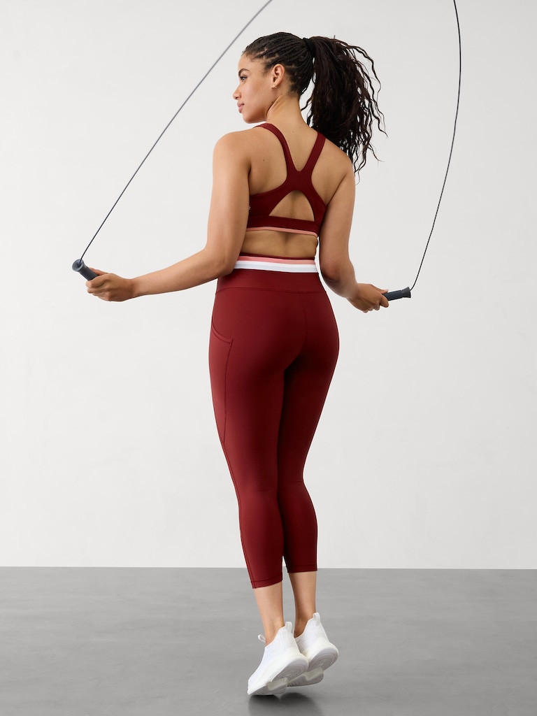 Interval Stash High Rise Stripe 7/8 Legging