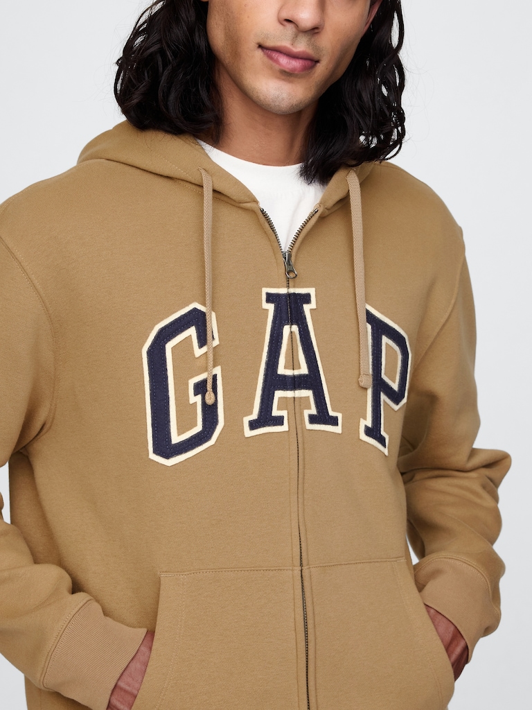 Adult VintageSoft Arch Logo Full-Zip Hoodie