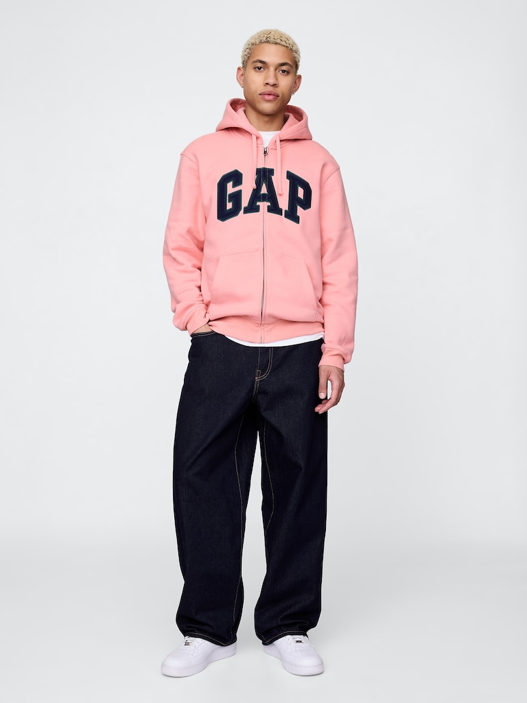 Adult VintageSoft Arch Logo Full-Zip Hoodie