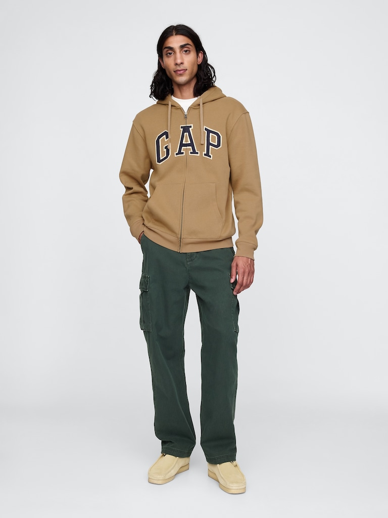 Adult VintageSoft Arch Logo Full-Zip Hoodie