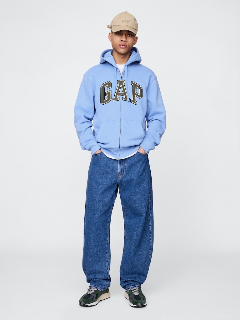 Adult VintageSoft Arch Logo Full-Zip Hoodie