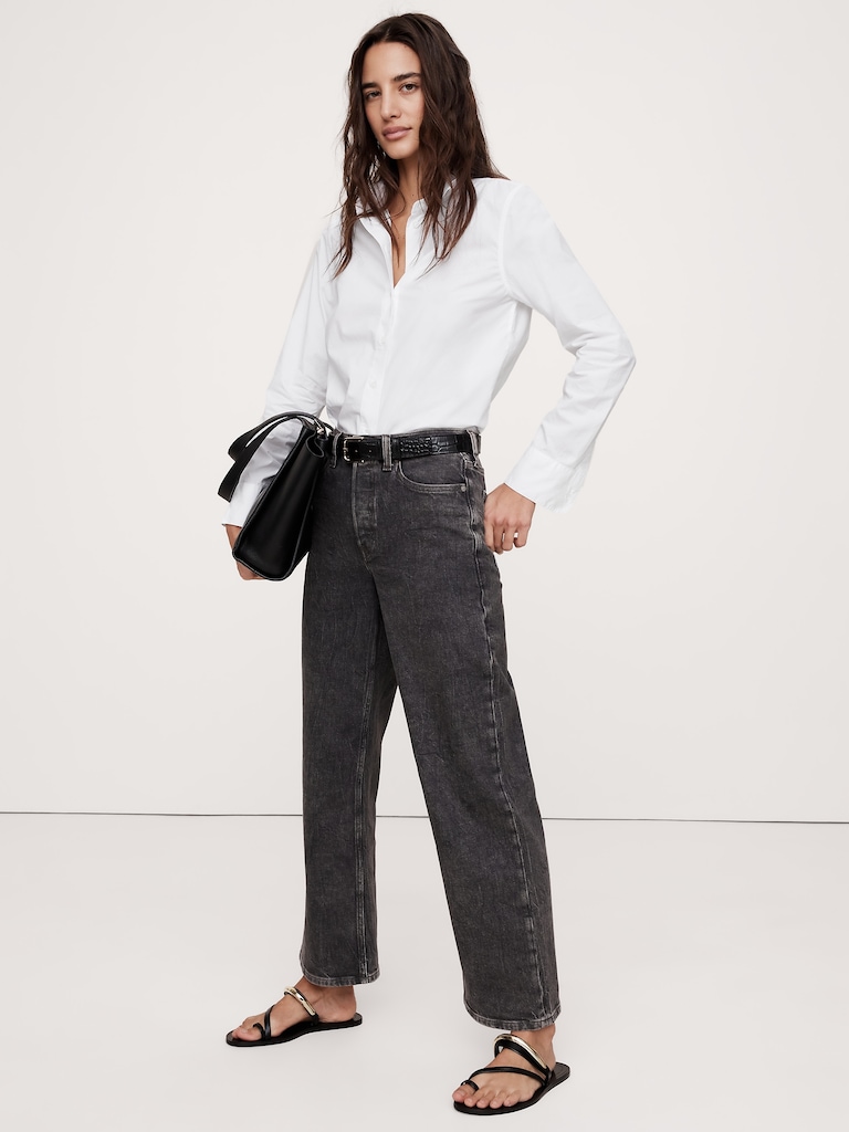 The Everyday Shirt in Cotton Poplin