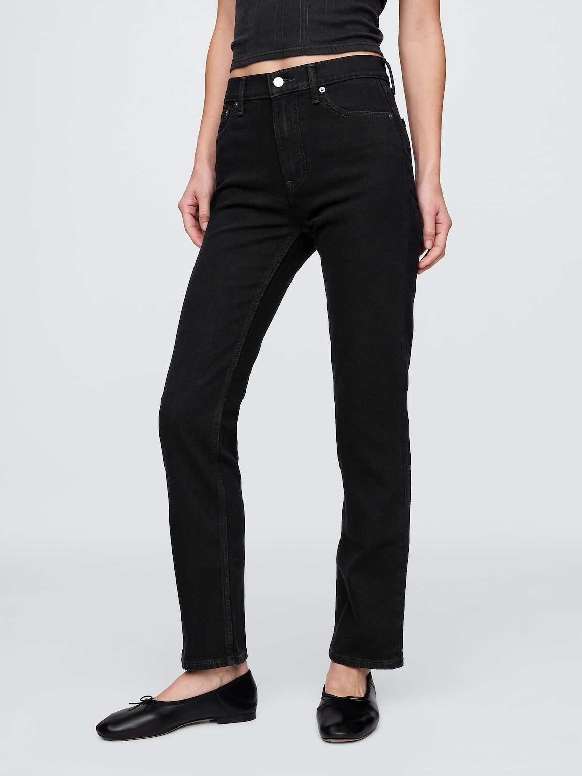 High Rise '90s Slim Straight Jeans