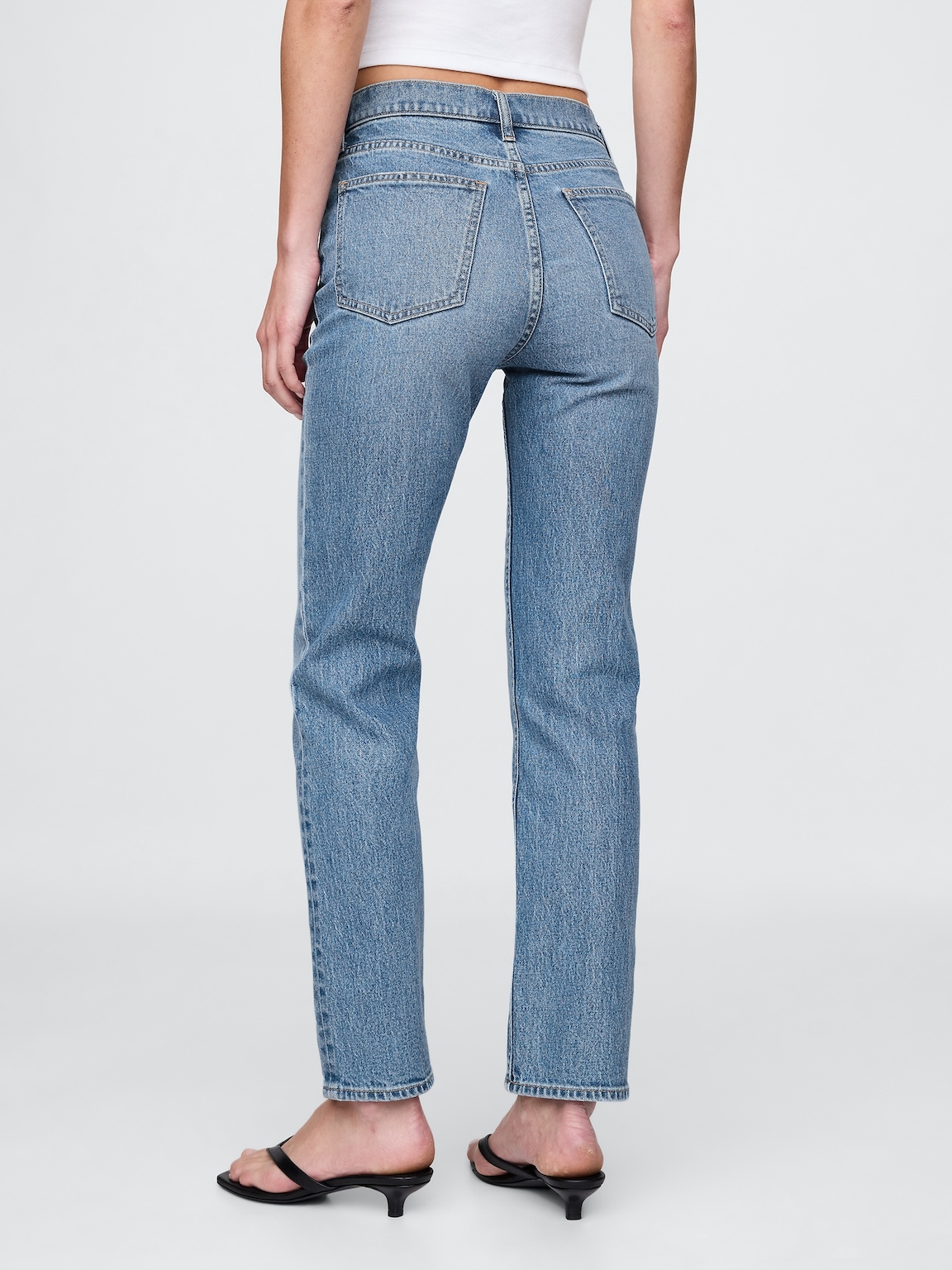 High Rise ’90s Slim Straight Jeans