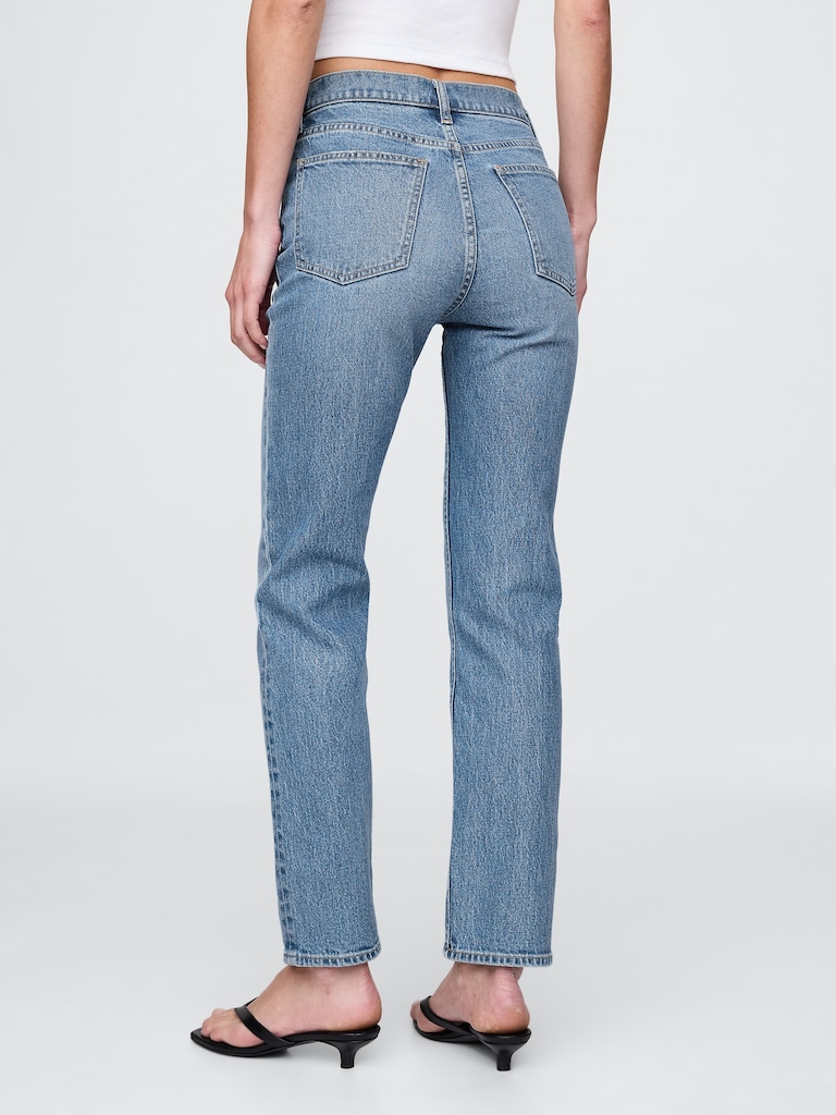 High Rise ’90s Slim Straight Jeans