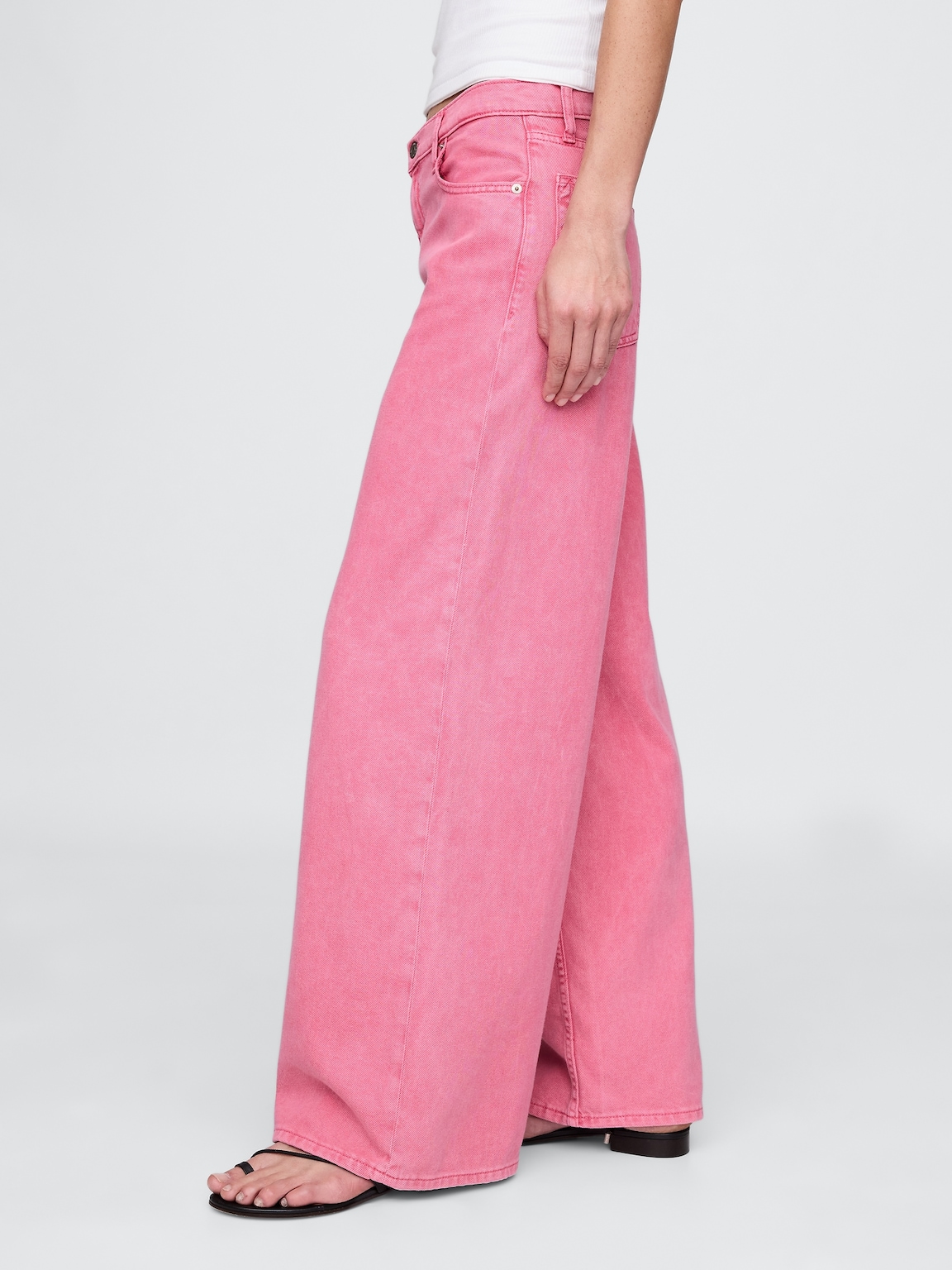 Mid Rise UltraSoft Baggy Jeans