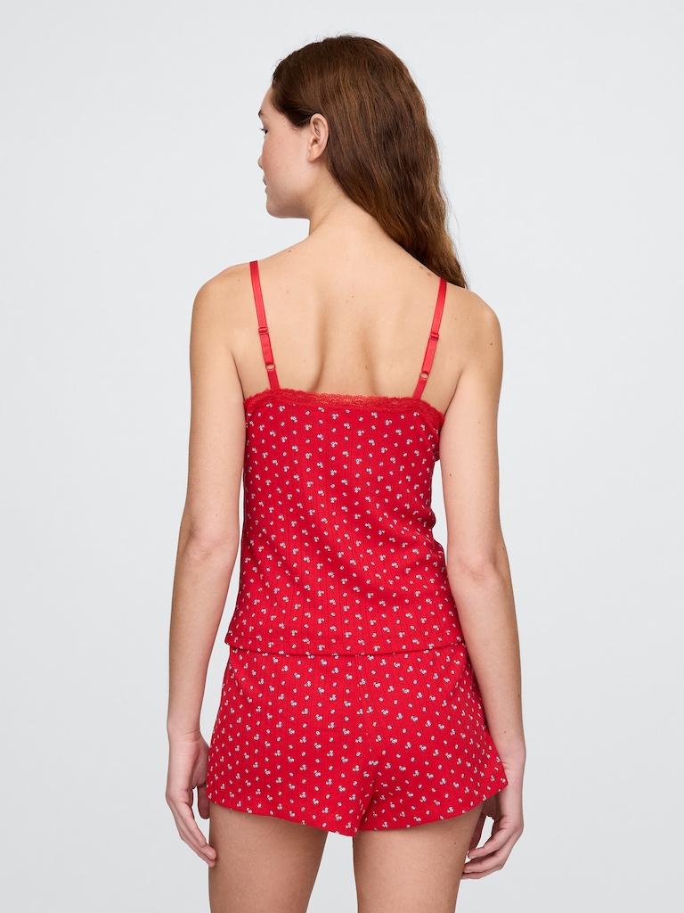 Pointelle PJ Tank Top
