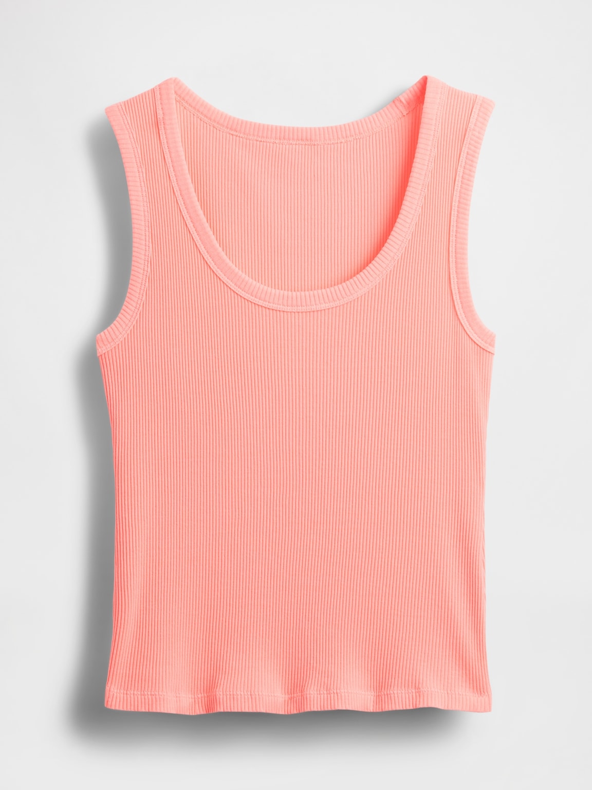 Rib Scoop Tank Top