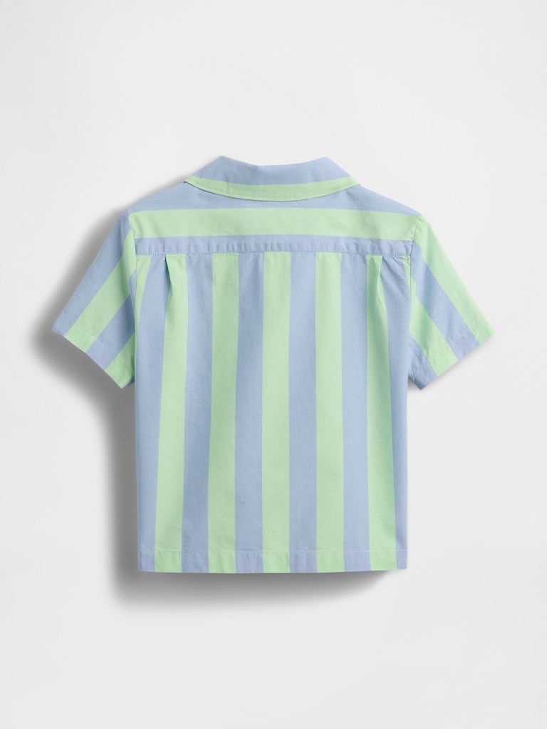 Baby & Toddler Organic Cotton Cabana Shirt
