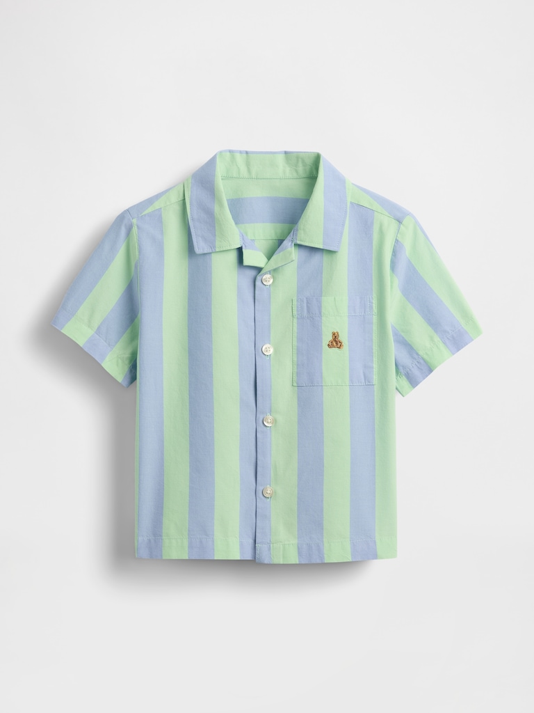 Baby & Toddler Organic Cotton Cabana Shirt