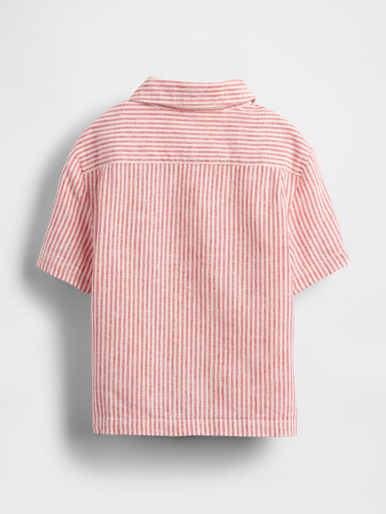 Baby & Toddler Linen-Cotton Cabana Shirt