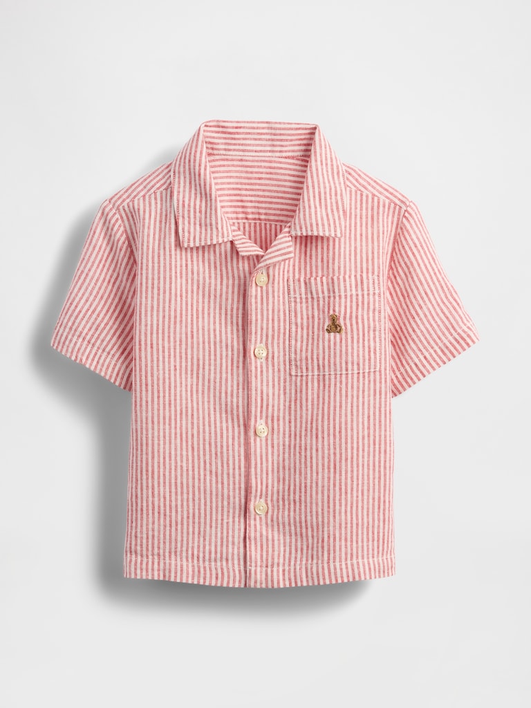 Baby & Toddler Linen-Cotton Cabana Shirt
