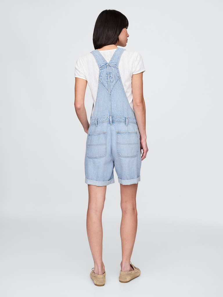 UltraSoft Denim Shortalls