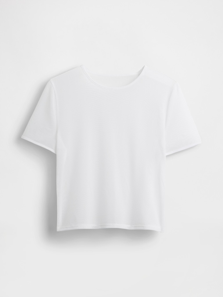 Mesh Crop T-Shirt