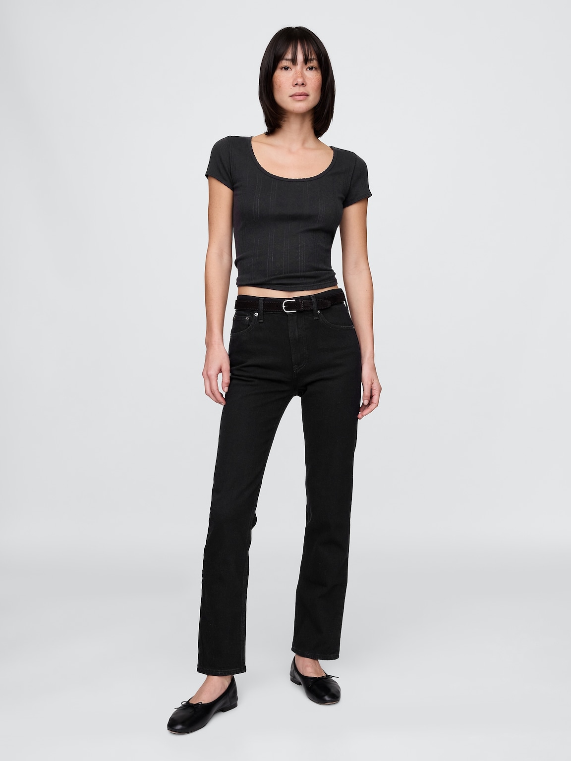 High Rise '90s Slim Straight Jeans
