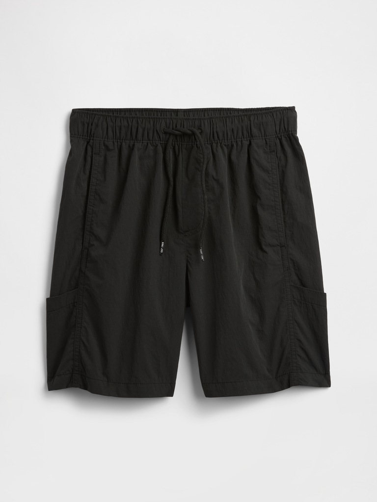 Kids Relaxed Pull-On Hybrid Cargo Shorts
