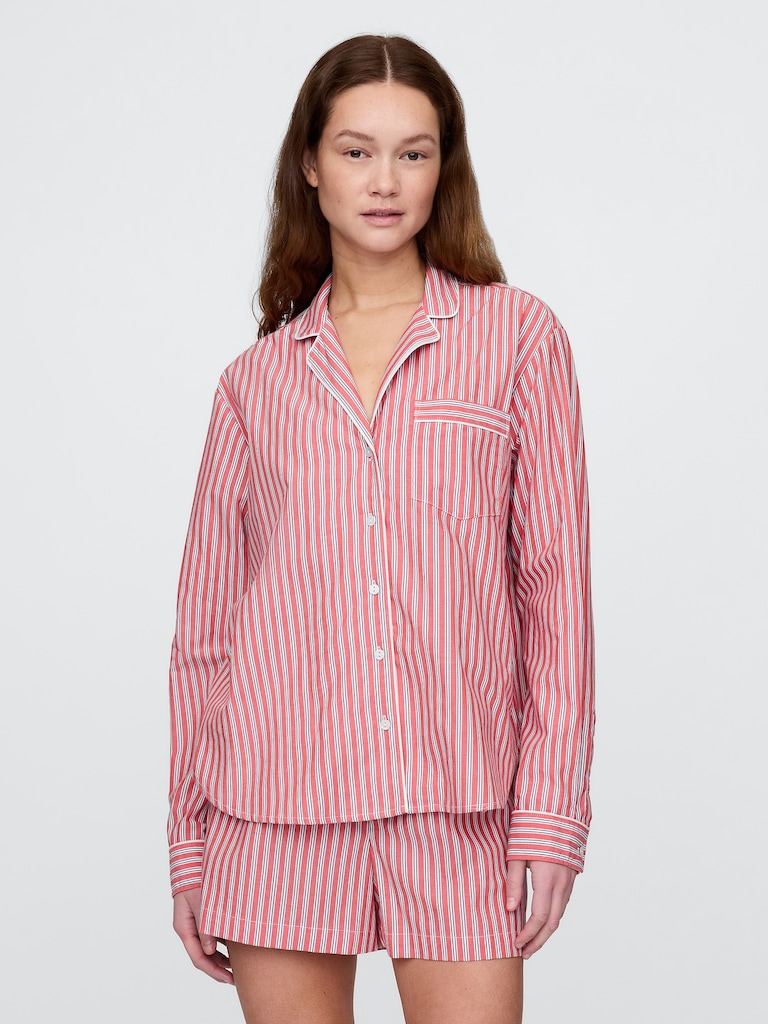 Poplin PJ Shirt