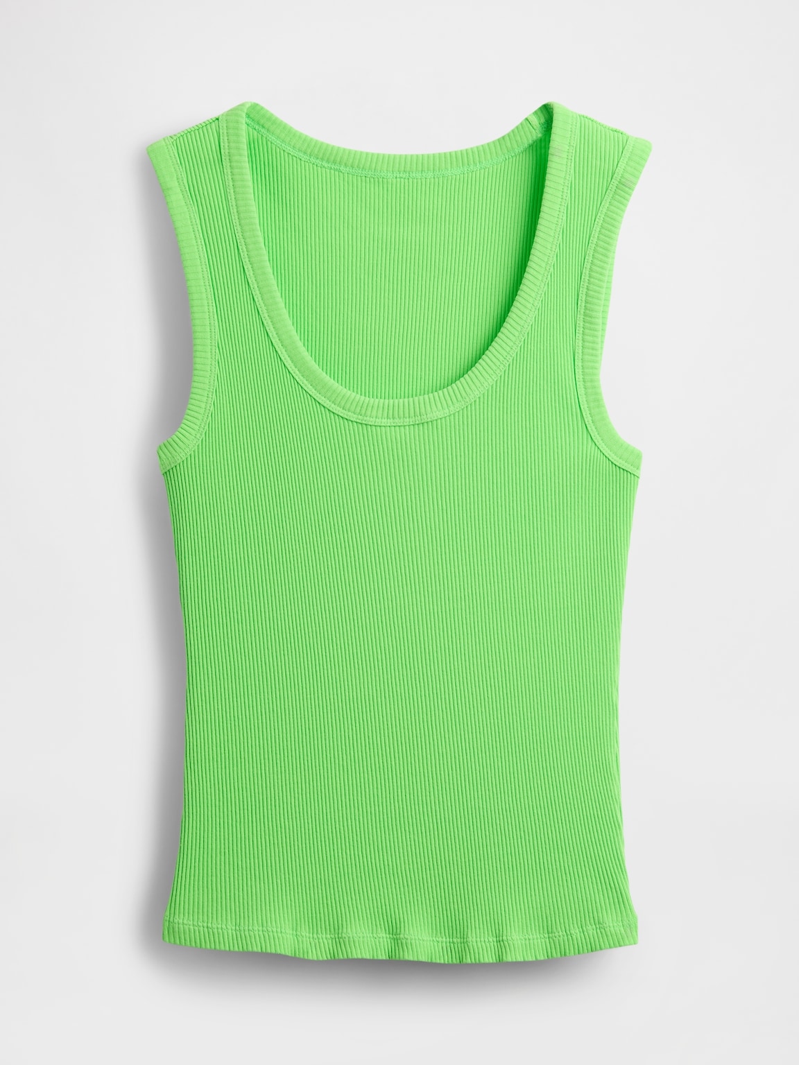 Rib Scoop Tank Top