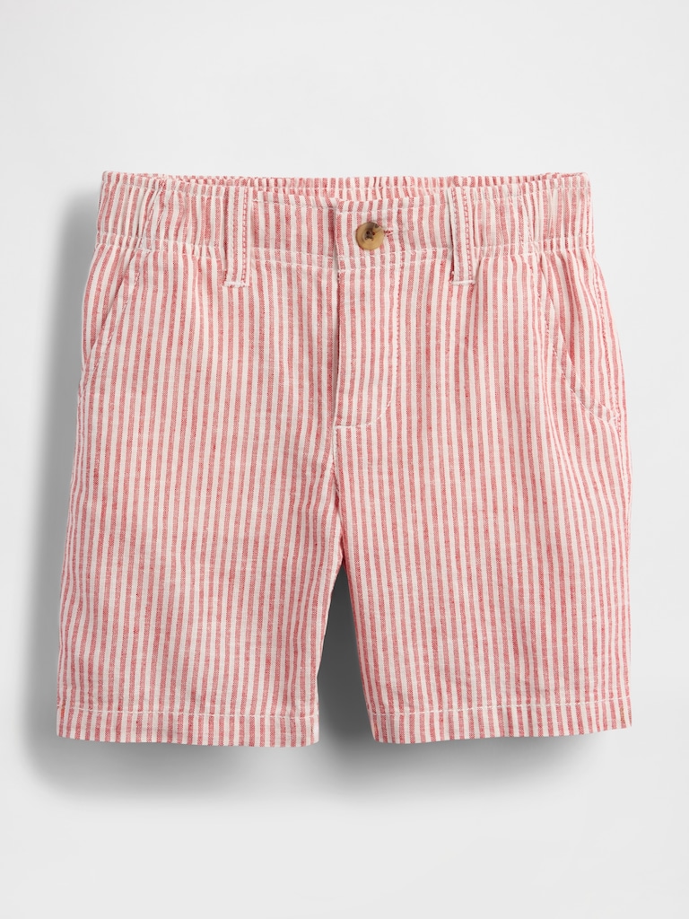 Baby & Toddler Linen-Cotton Shorts
