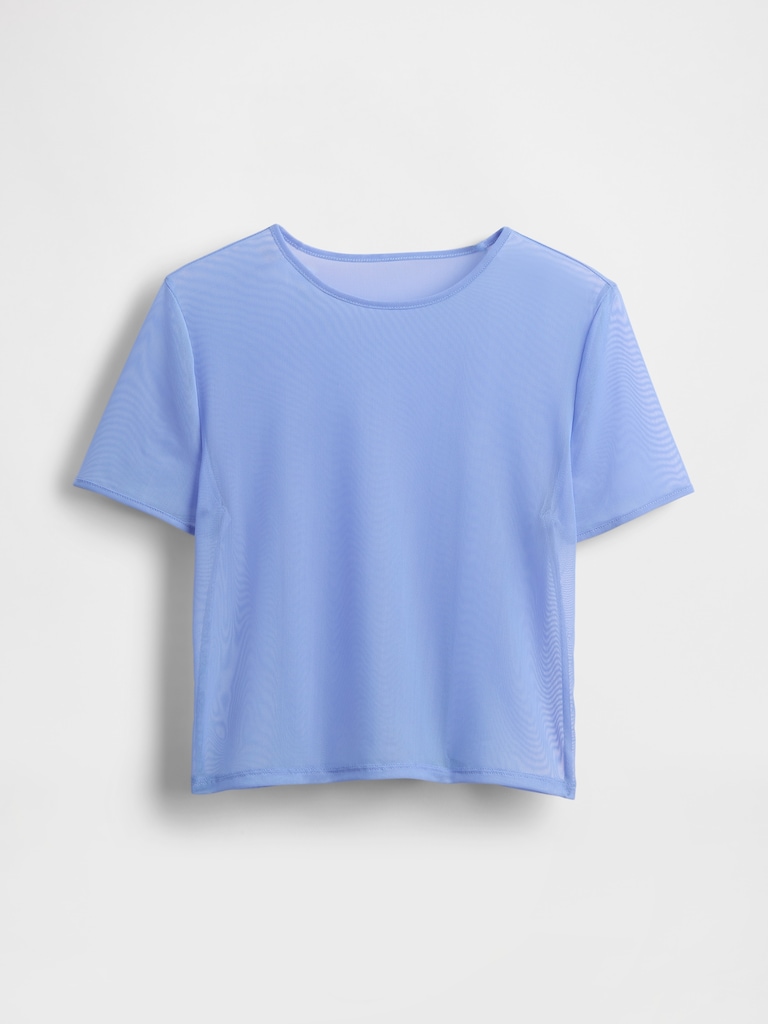 Mesh Crop T-Shirt