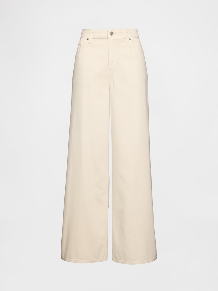 Curvy Mid Rise UltraSoft Baggy Jeans