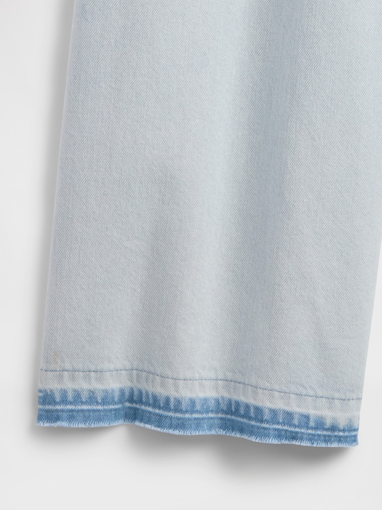Kids High Rise Pull-On Baggy Jeans