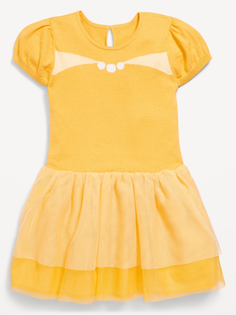 Disney© Short-Sleeve Princess Tutu Dress for Toddler Girls