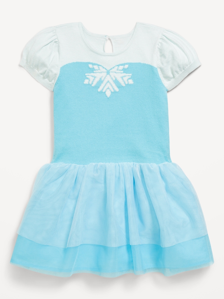 Disney© Short-Sleeve Princess Tutu Dress for Toddler Girls