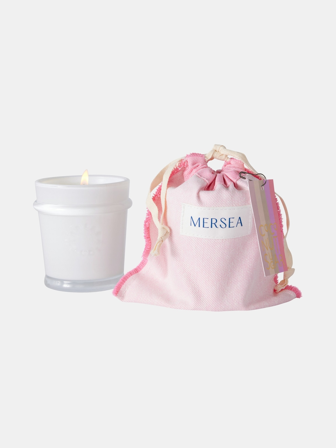 Mersea Coconut Sugar Sandbag Candle