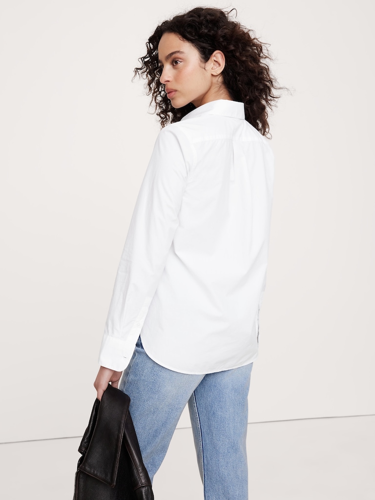 The Everyday Shirt in Cotton Poplin