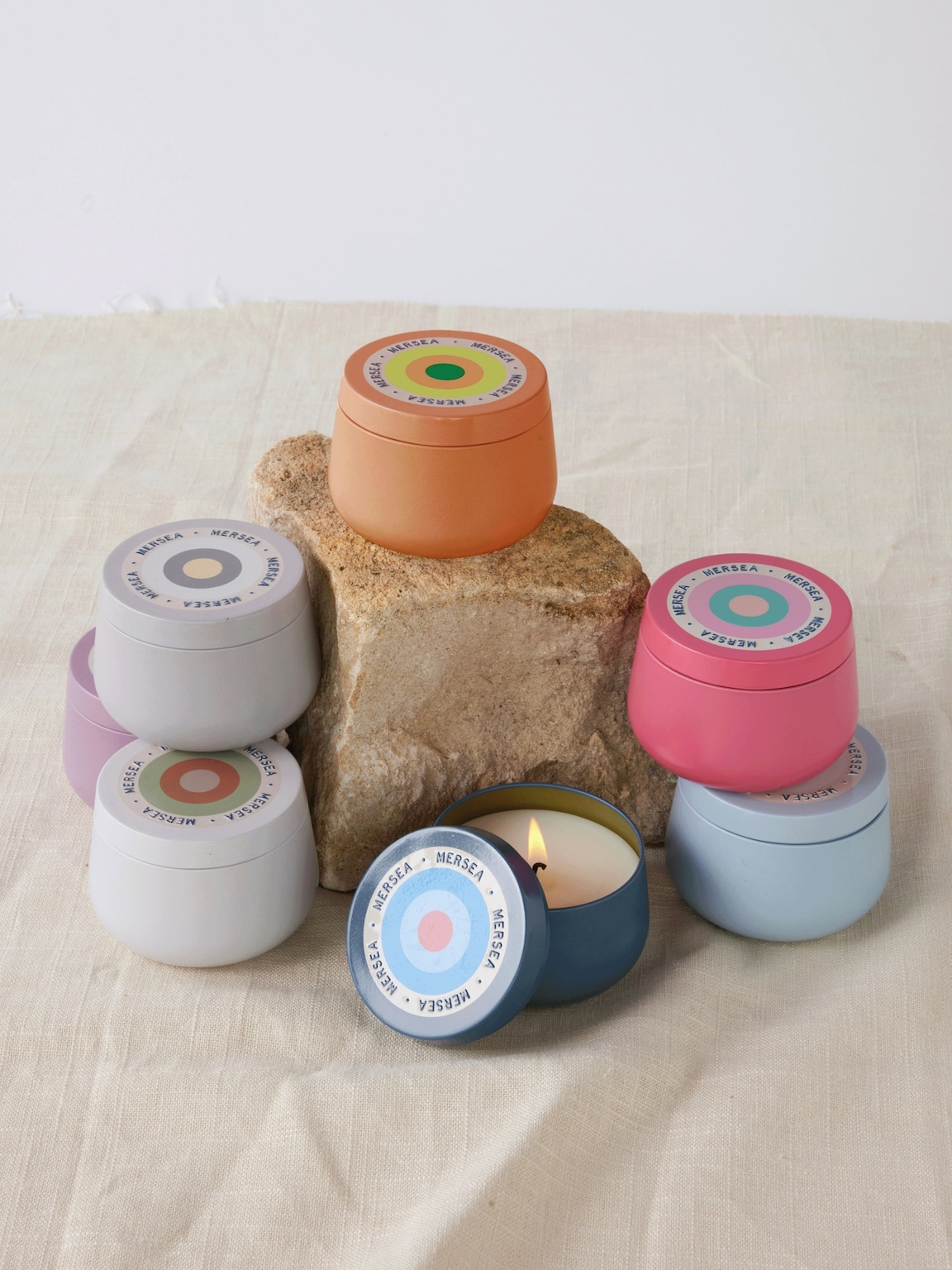 Mersea Saltaire Tin Candle