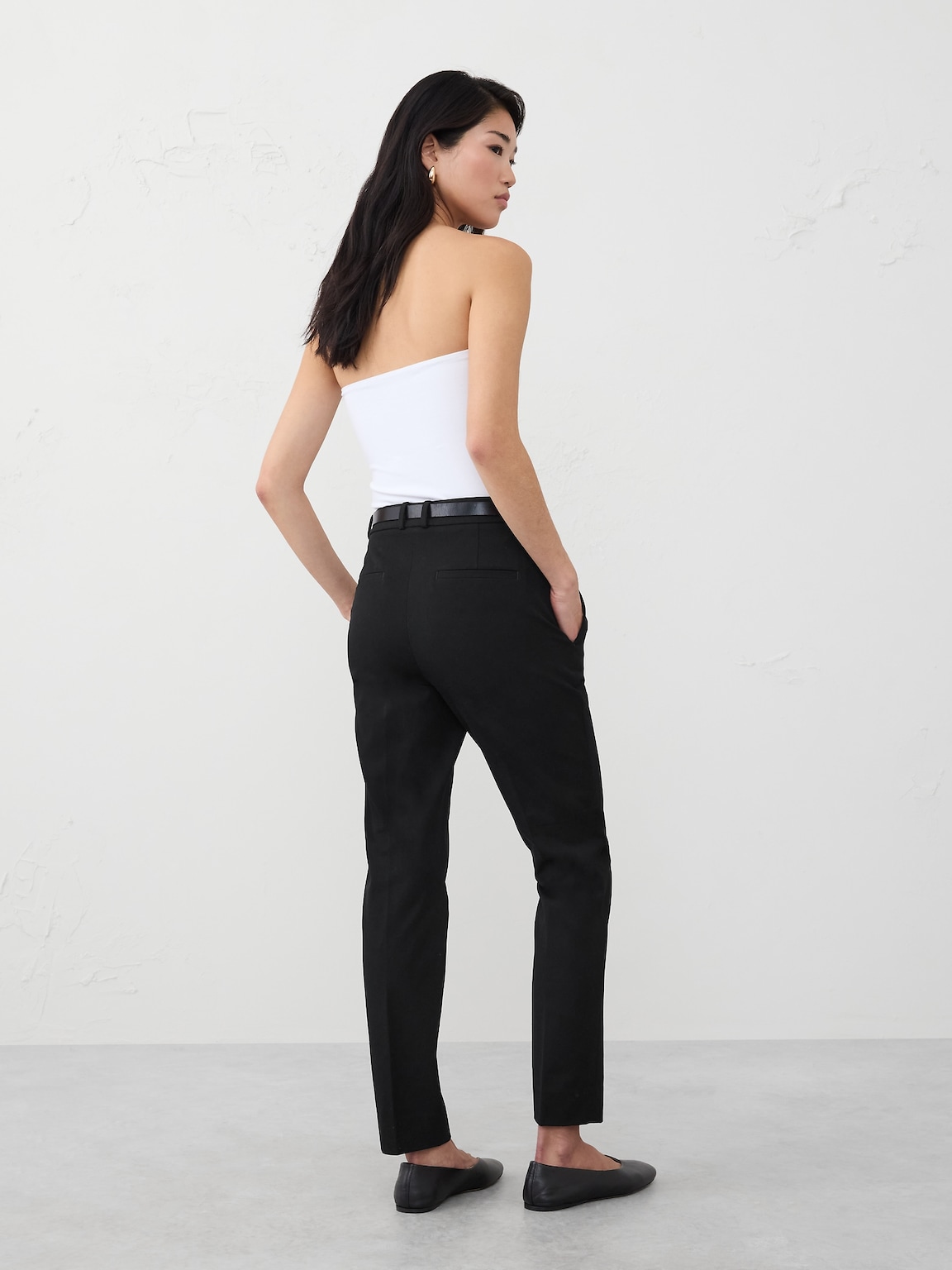 Sloan Slim High-Rise Ankle Pant