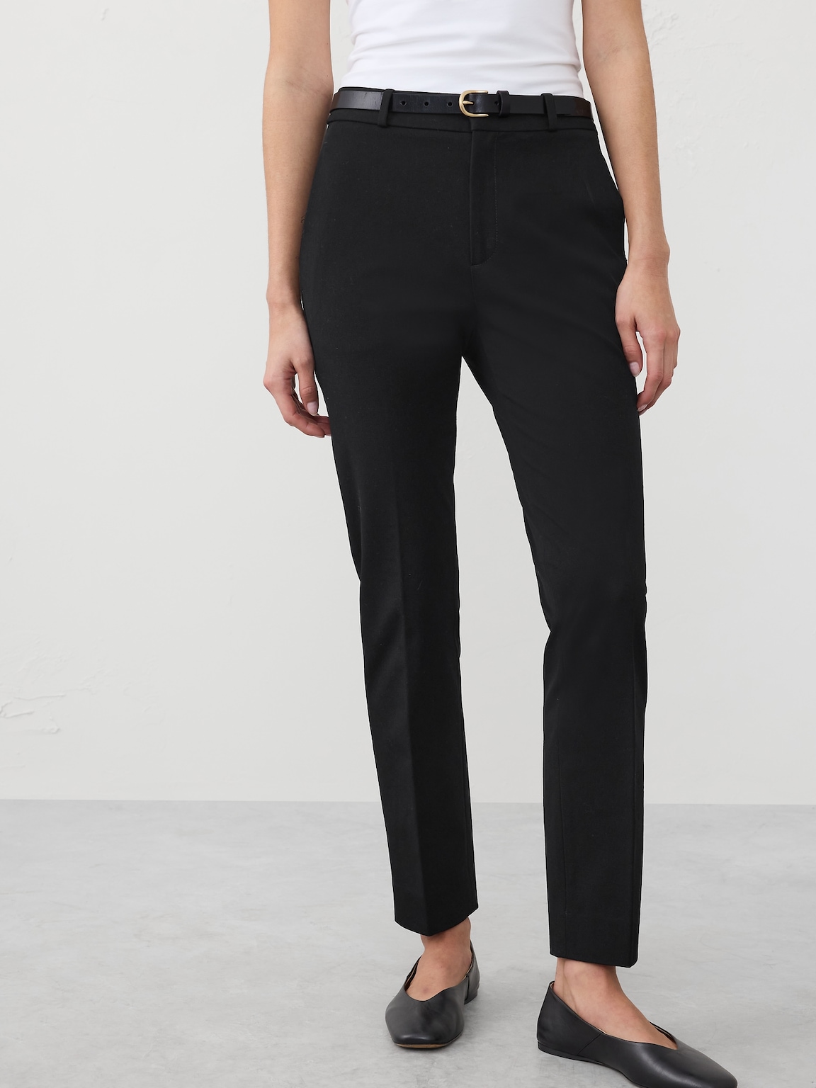Sloan Slim High-Rise Ankle Pant