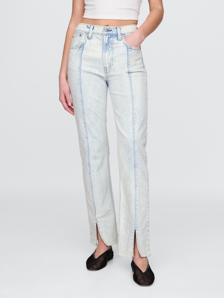 High Rise ’90s Slim Straight Jeans