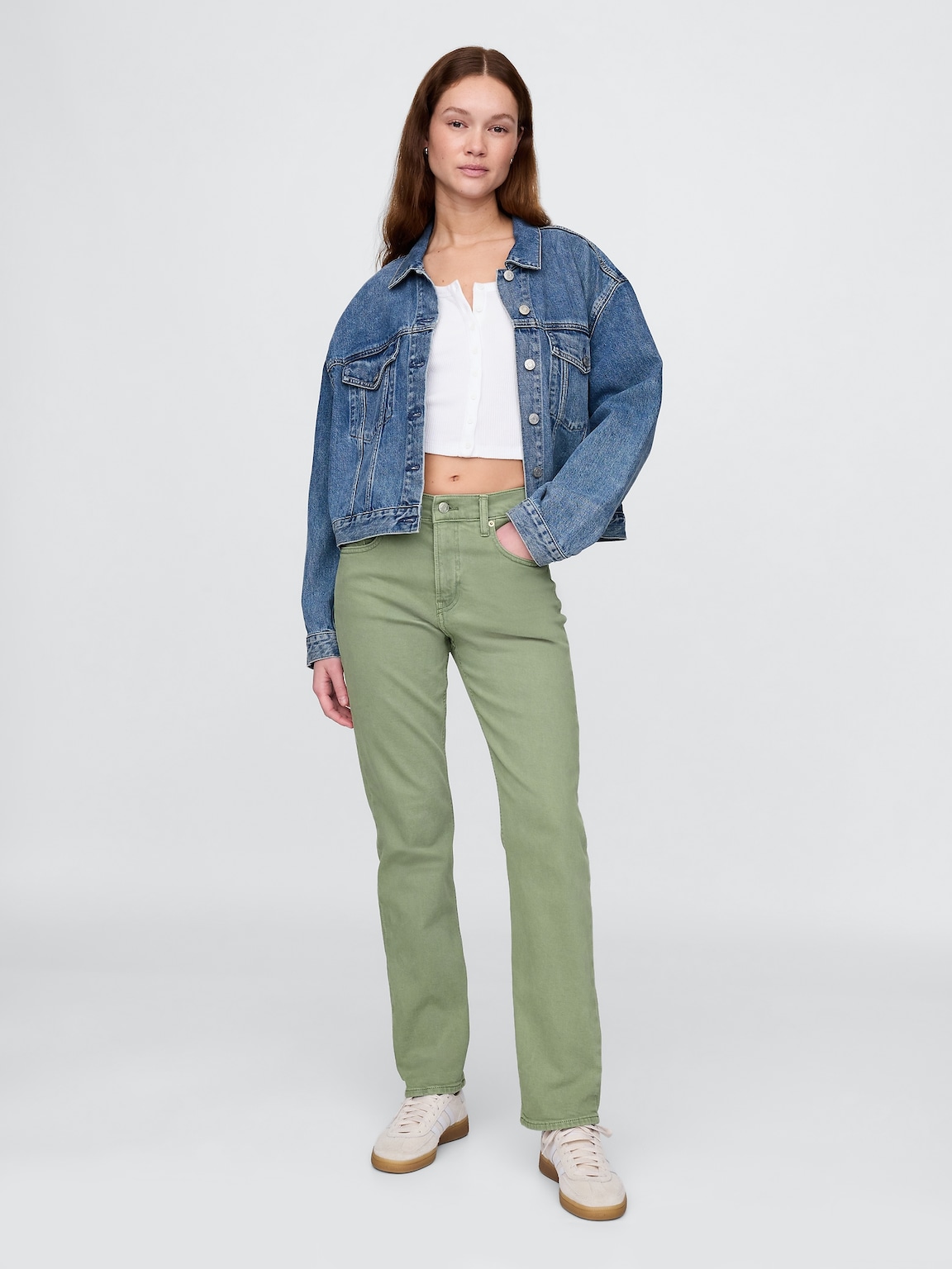 High Rise '90s Slim Straight Jeans
