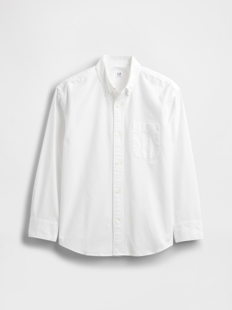 Kids Uniform Relaxed Oxford Shirt