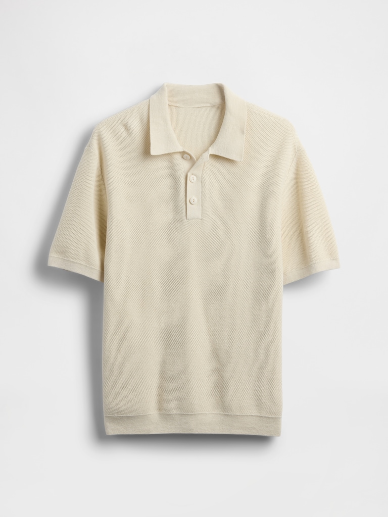 Kids Relaxed Polo Sweater Shirt
