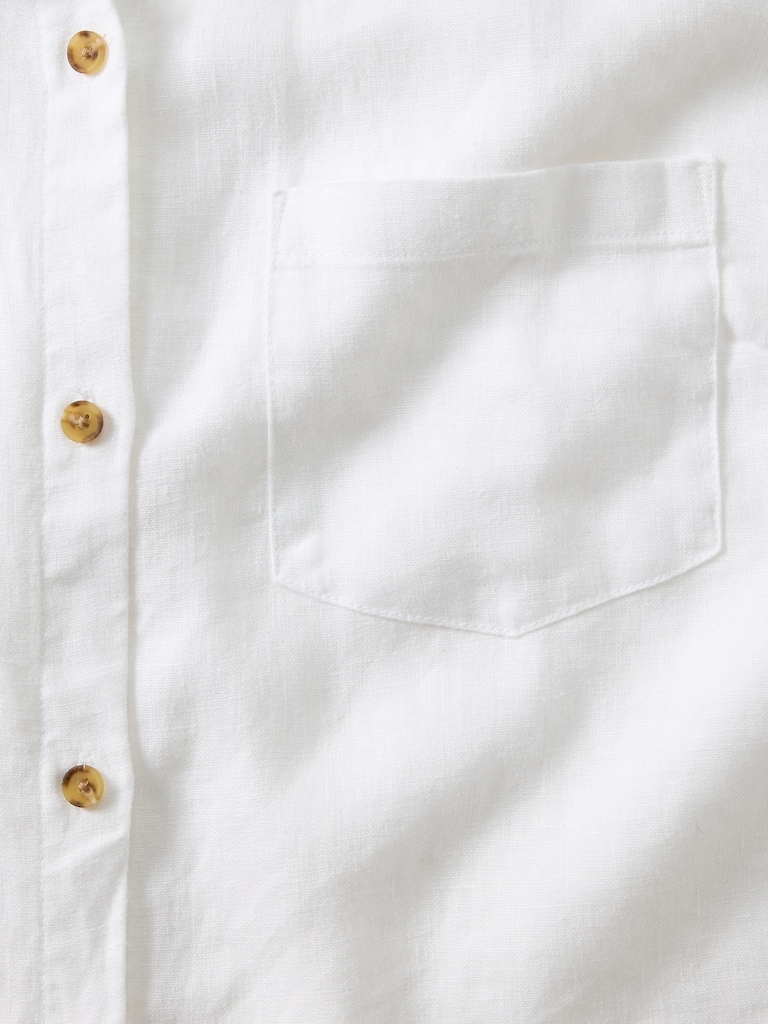Retreat Linen Short Sleeve Shirt