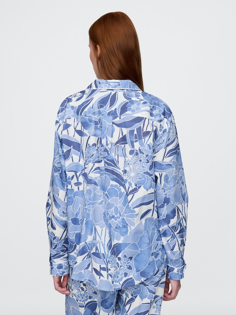 Poplin PJ Shirt