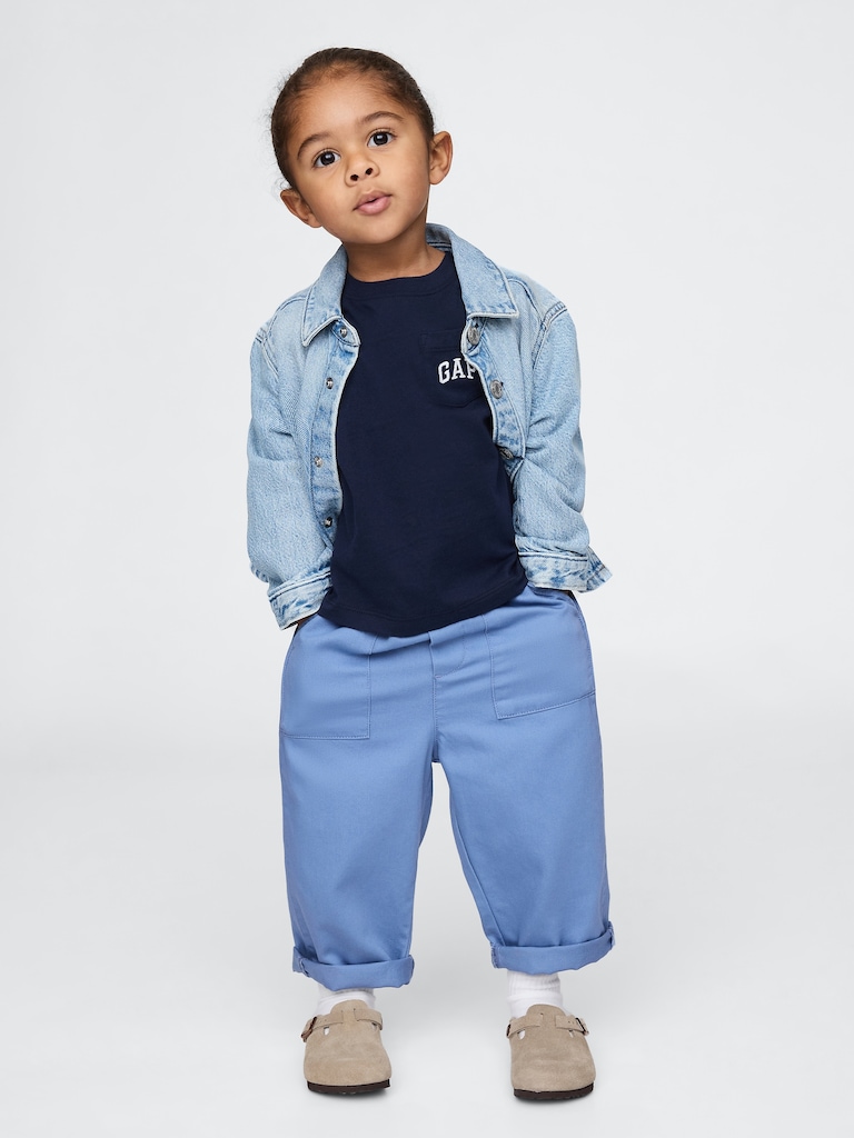 Baby & Toddler UltraSoft Pull-On Barrel Pants