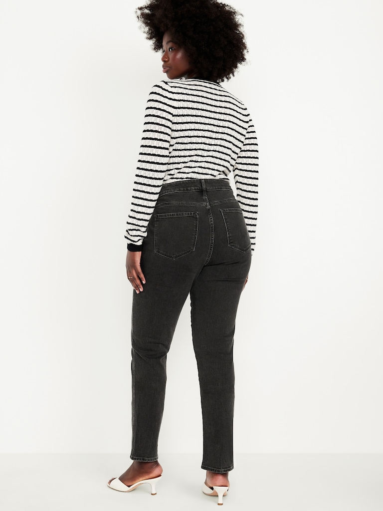Curvy High-Waisted Vintage Slim Jeans