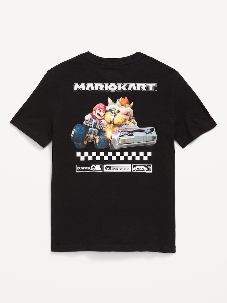 Mario Kart™ Gender-Neutral Graphic T-Shirt for Kids