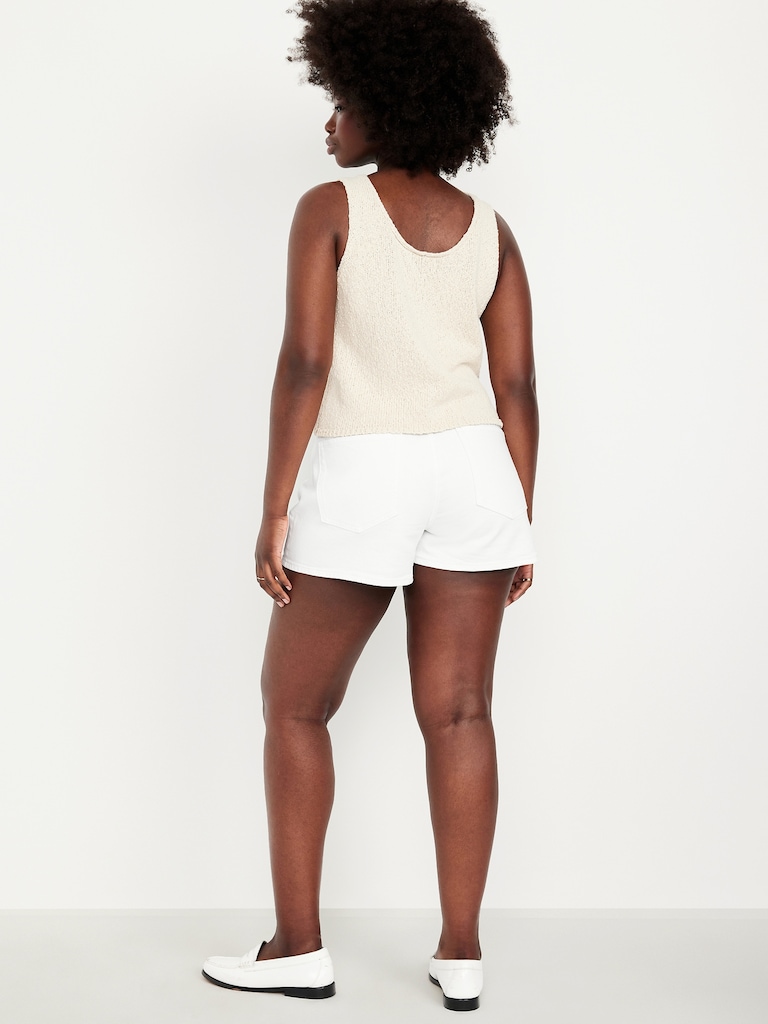 Curvy High-Waisted OG Jean Shorts -- 3-inch inseam