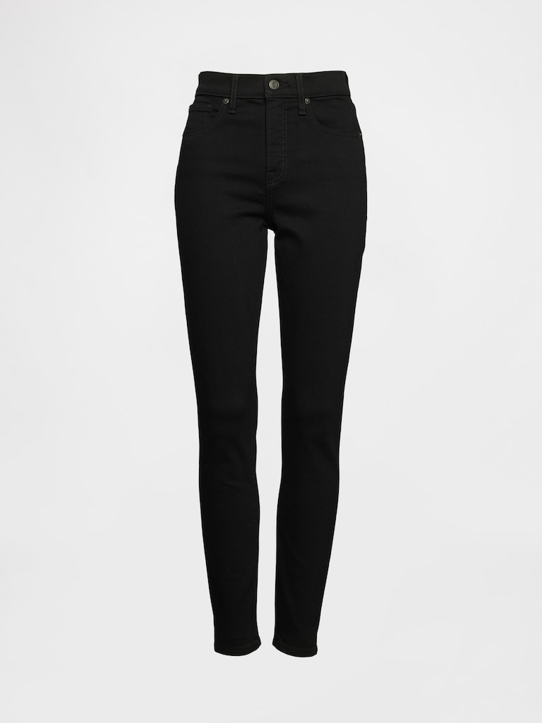 High Rise True Skinny Jeans