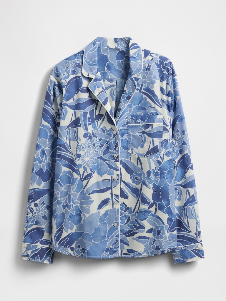 Poplin PJ Shirt