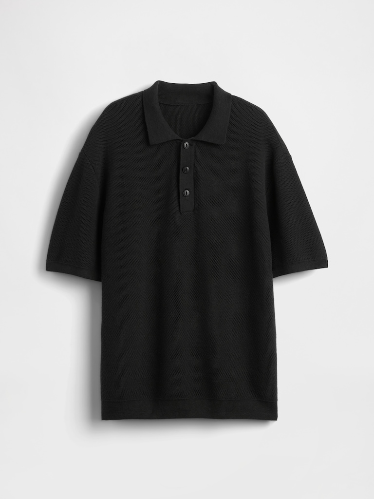 Kids Relaxed Polo Sweater Shirt
