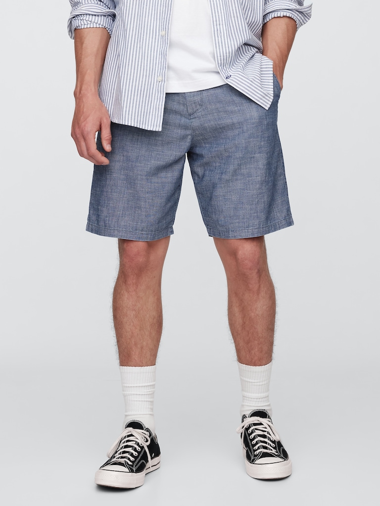 9" Essential Khaki Shorts