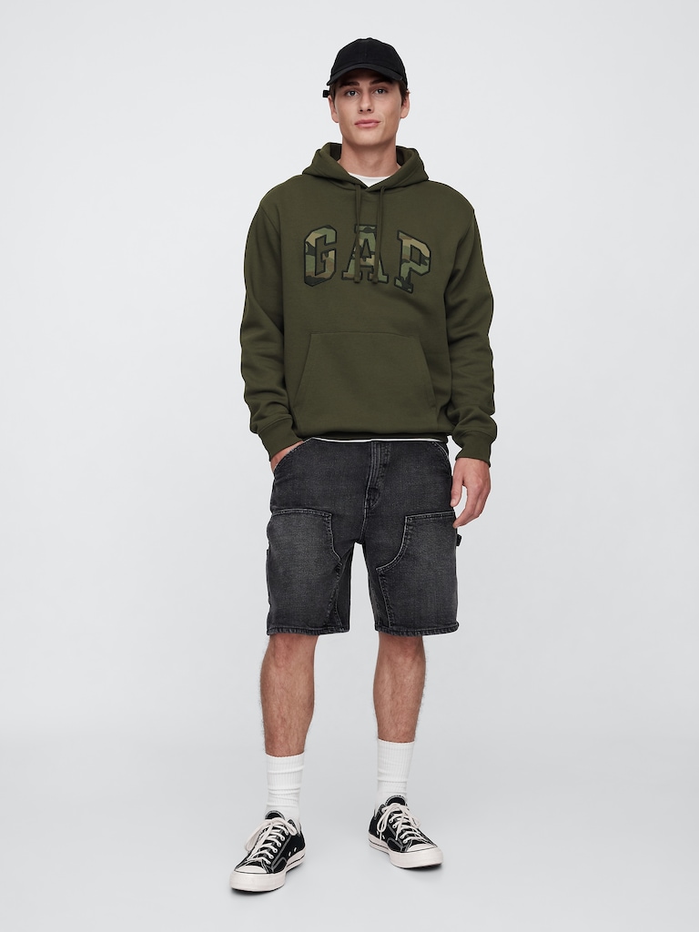 Relaxed Gap Logo Hoodie