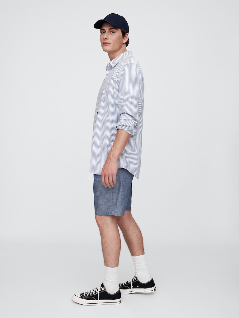9" Essential Khaki Shorts